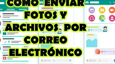 CÓMO ENVIAR IMAGENES, DOCUMENTOS  Y ARCHIVOS POR CORREO ELECTRÓNICO (Gmail-- Hotmail)