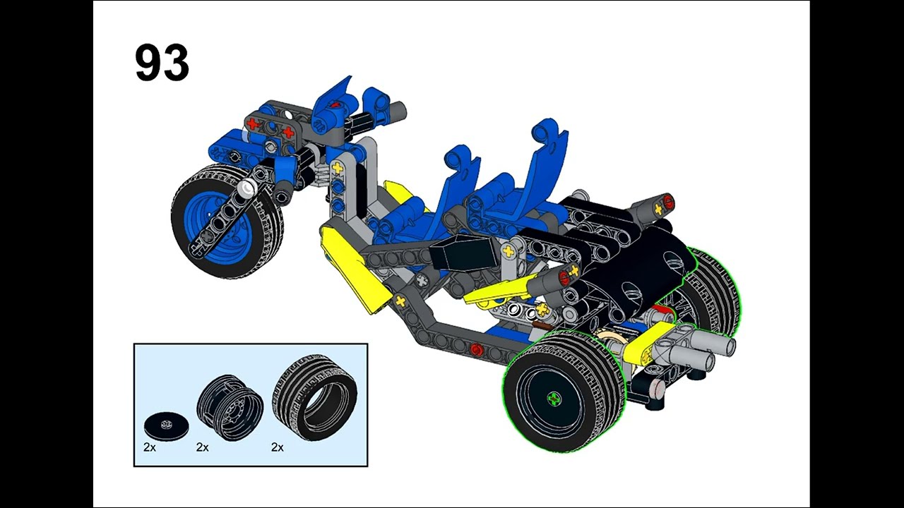 鍛神 Images of 5 custom Alternative models of LEGO Technic 42103 set