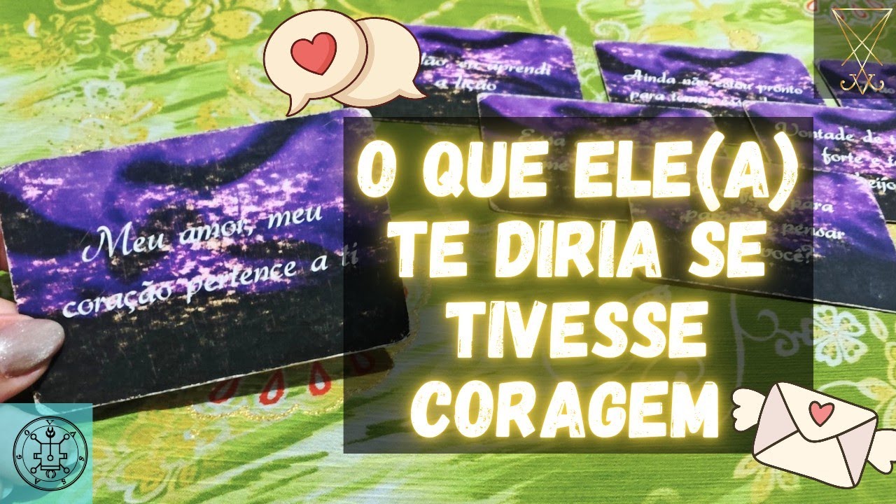 O que ele(a) te diria se tivesse coragem 81998966126