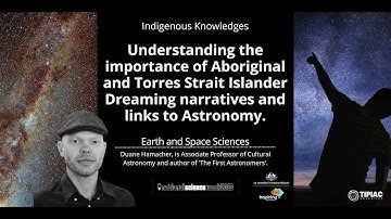 Indigenous Astronomy Webinar   Duane Hamacher