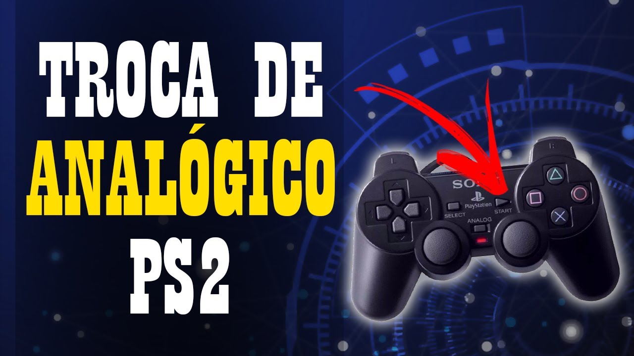 Como Trocar de Analógico do Controle de PS2