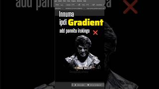 🔥Color Gradient easy method in Adobe Photoshop for beginners to pro❣️Coolie Rajni Movie #monica #psd