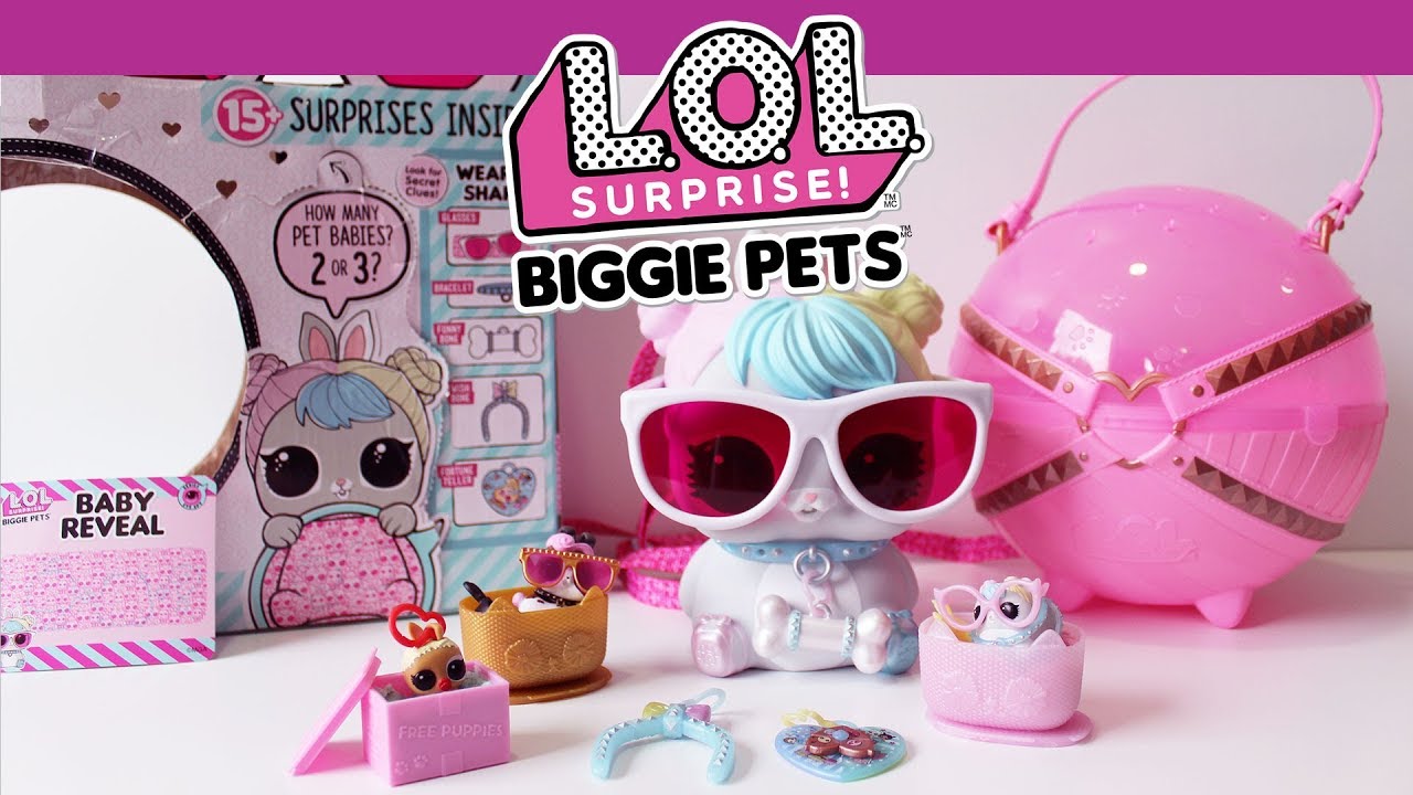 How Do YOU Unbox L.O.L. Surprise! Biggie Pets? 