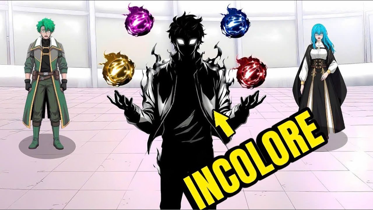 Rejeté parce qu’il est incolore, il éveille un pouvoir qui DÉVORE les autres couleurs |Résumé Manhwa