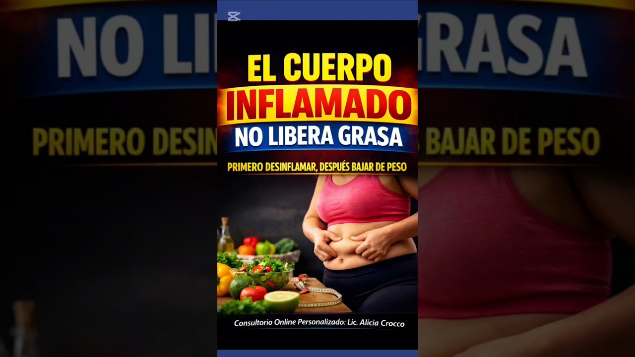 EL CUERPO INFLAMADO NO LIBERA GRASA