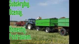 Żniwa 2012 W Wielkopolsce Rzepak Wyciąganie