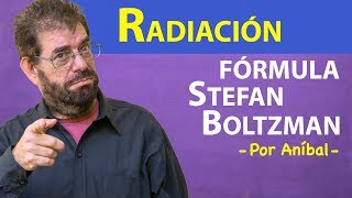 Radiación: Fórmula de StefanBoltzman  | Biofísica CBC | Física En Segundos (por Aníbal)