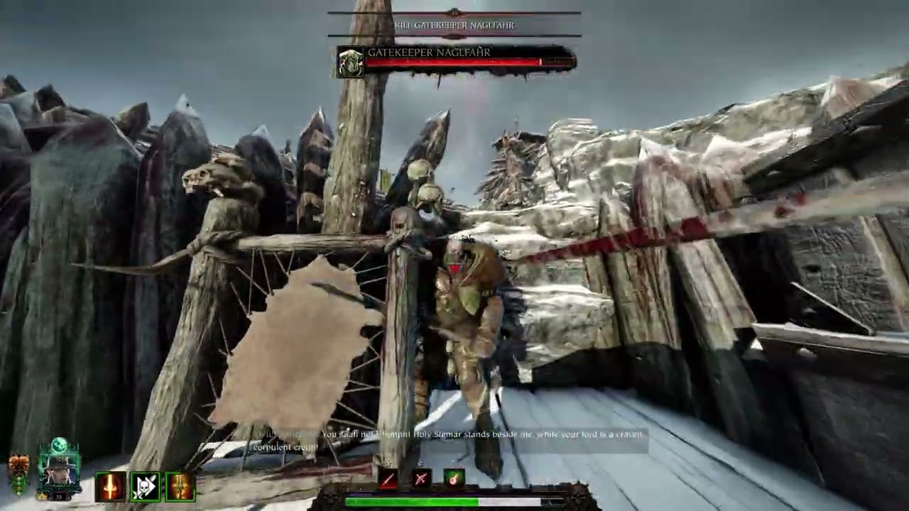 Vermintide 2 - True Solo Cataclysm - Skittergate  - WHC (Rapier, BoP)