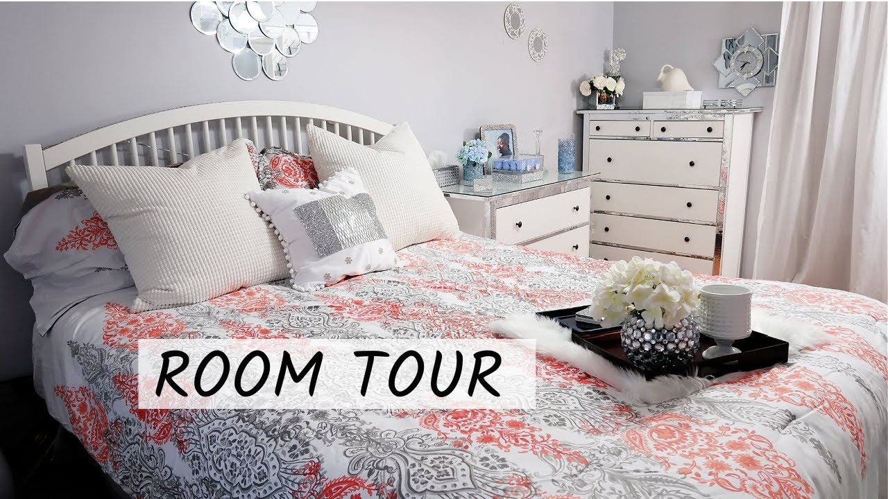 BEDROOM TOUR | SMALL GLAM BEDROOM DECORATING IDEAS | TIMELESS & ELEGANCE DECOR COLLAB SUMMER EDITION