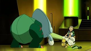 Ash help sirfetch'd to take the sword from dracovish's mouth pokemon journeys episode 103