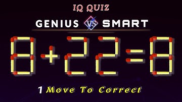 Fix The Equation by Moving 1 Stick, Matchstick Puzzle