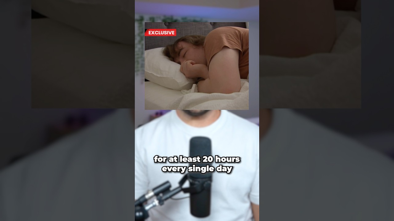 He Sleeps 20+ Hours A Day