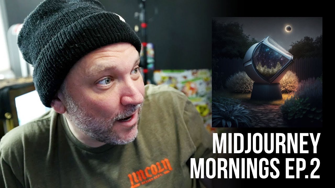 Designing the ultimate robotic telescope with MidJourney - MidJourney Mornings EP2