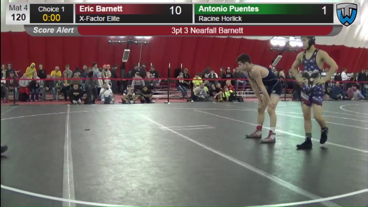 120 Eric X Factor Elite vs Antonio Puentes Racine Horlick