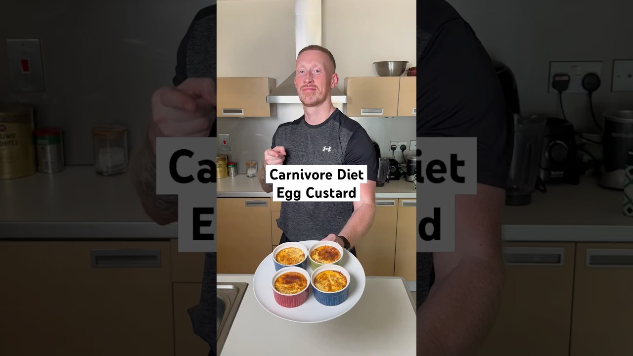 Десерт с заварным кремом "Carnivore Egg"🍮 