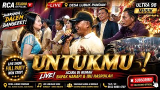 OM. ULTRA 98 musik palembang - untuk mu  - ACARA BPK HANAPI - DS LUBUK PANDAN