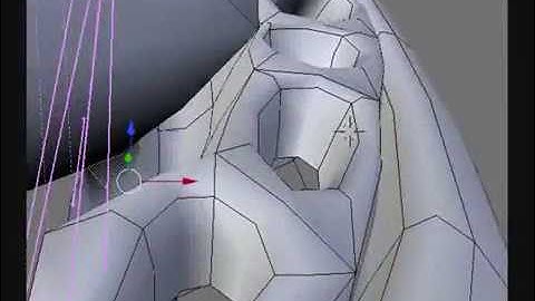 Black Dragon - Modeling, Texturing, Rigging in Blender (WIP 25) - Dragon Tongue