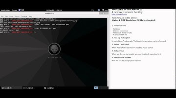 HackHow.to - Make A PDF Backdoor With Metasploit