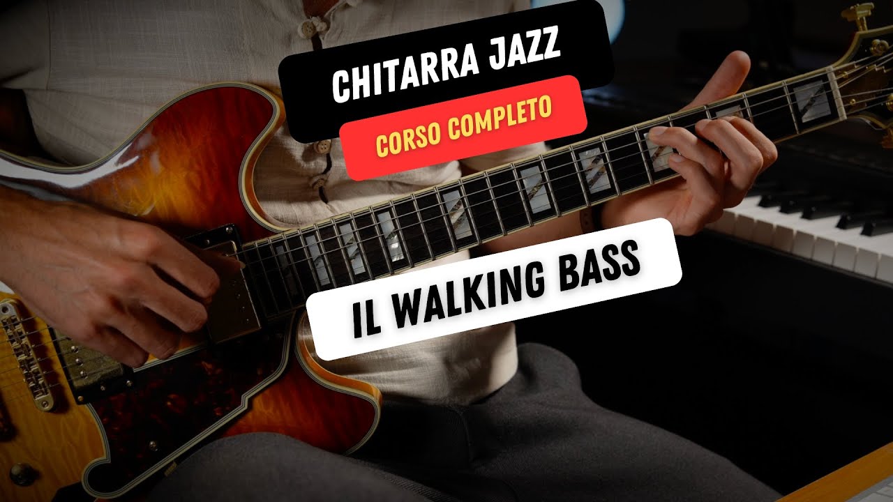 Il WALKING BASS sulla chitarra