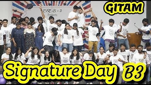 Gitam Signature Day Celebrations | GITAM HYDERABAD | CSE | 2018-2022