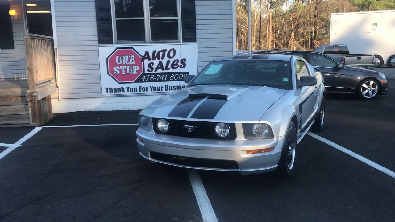 2006 Ford Mustang GT One Stop Auto Sales Macon, YouTube