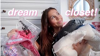 BUYING MY DREAM WARDROBE *try on haul*