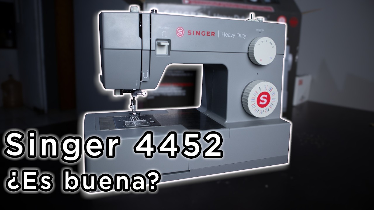 ¿Vale la pena la Singer Heavy Duty 4452? | Mi opinión después de 6 ...