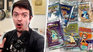 Decided To Open HEAVY VINTAGE Pokemon Packs & IT WAS 🔥🔥🔥