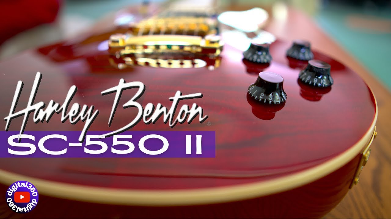 Harley Benton SC550 ii Unboxing & Demo First Impressions on my first EVER single cut guitar