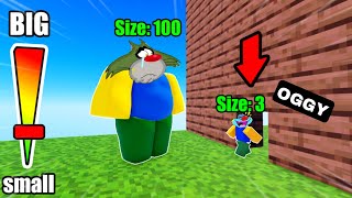 OGGY AND JACK PLAGING EASY GROW OBBY IN ROBLOX!