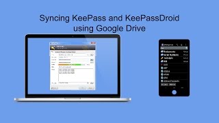 KeePass on Android and Windows Synced Using Google Drive screenshot 5