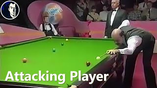 The only game they ever played at the Crucible was unforgettable | Steve Davis vs Willie Thorne