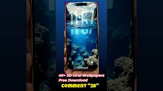 3D Viral Depth 40+ iphone Wallpapers | Aquamarine Free Download screenshot 3