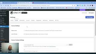 LifterLMS Settings and Menus
