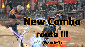 Tekken 8 Azucenas new combo route. Patch 1.05