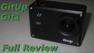 GitUp Git1 1080p WiFi Action Camera Review with Sample Footage