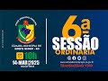 6ª Sessão Ordinária - CMMN/RO (14/03/2025)