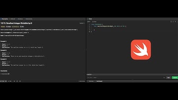 Smallest Integer Divisible by K | Leetcode 1015 - Swift
