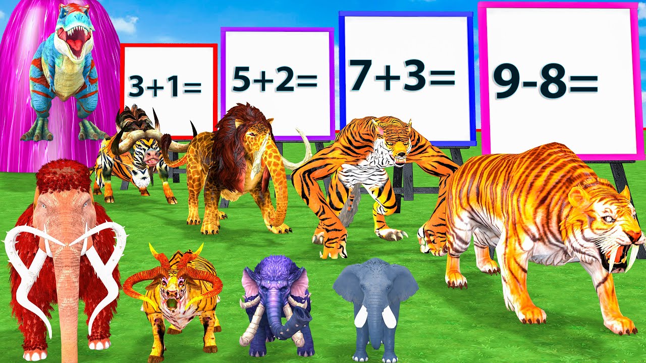 Ultimate Puzzle Challenge Number Game Cow, Wild Animals Which is the Saved? ARBS Simulator King
