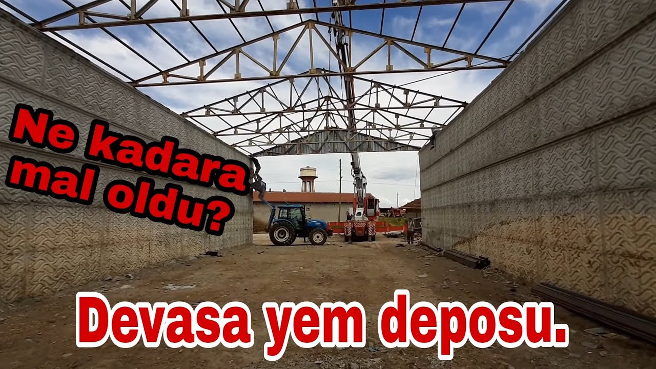 ÇİN SEDDİNİ KISKANDIRACAK DUVARLAR. 250 m² KAPALI ALANDA DEPO MALİYETLERİ NEDİR?