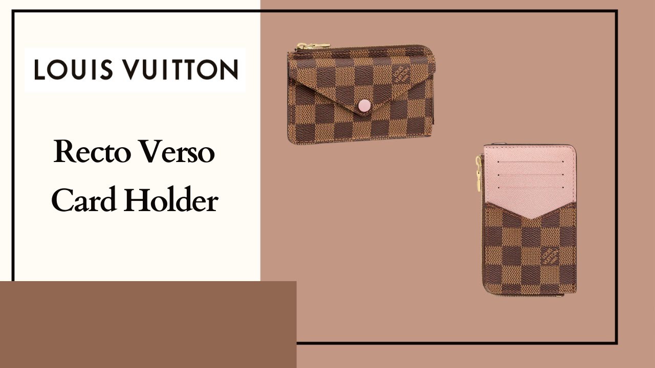 Louis Vuitton Recto Verso Card Holder Unboxing, Review and Packing