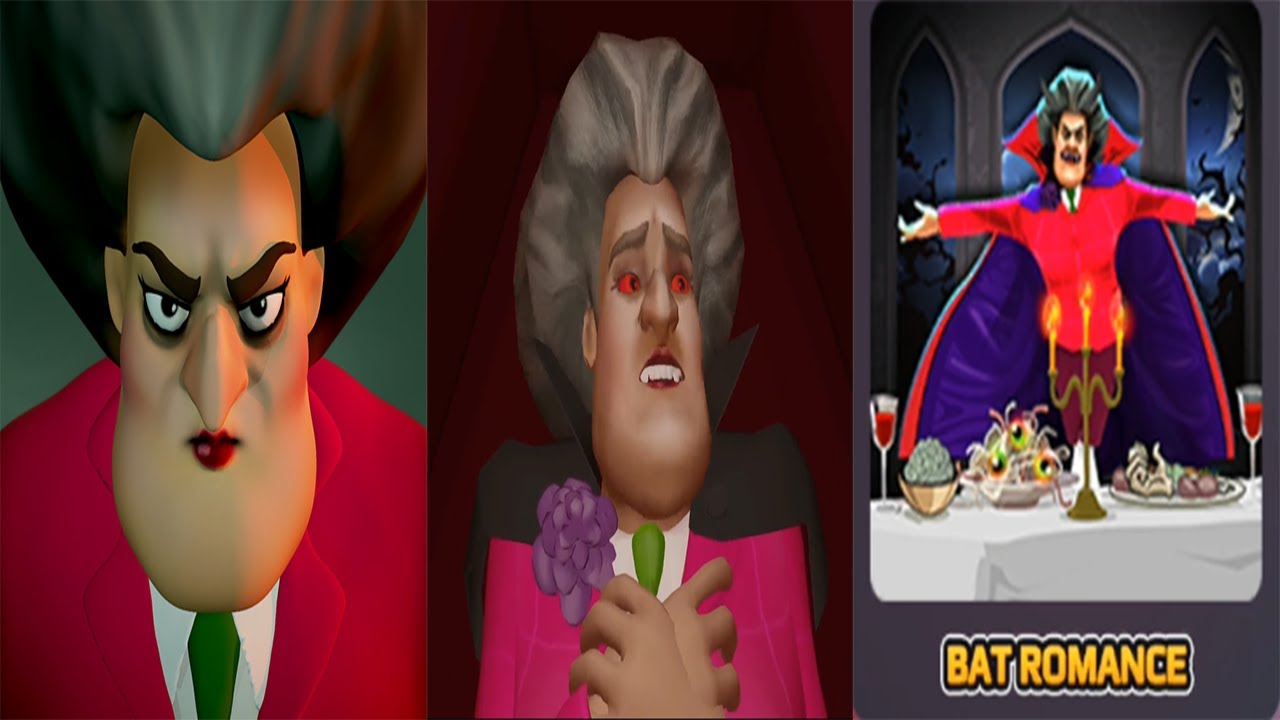 Scary Teacher 3D - Bat Romance New Level - Halloween Update New Chapter (Android, IOS) Gameplay