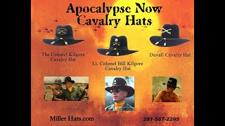 Authentic Replica of Lt. Colonel Kilgore Cowboy Hat by Miller Hats.  #cavalry #cowboyhat #military