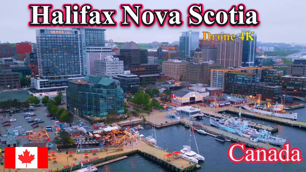 Halifax Nova Scotia Drone 4K