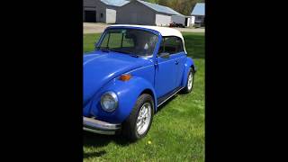 1977 Volkswagen Super Beetle 2-Door Convertible