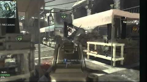 FWG vs VnG WGL MW3 4v4 Core - Domination on Seatown pt2