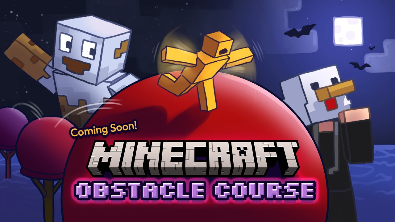 What lurks beyond the course? | Teaser Trailer | Spooky Splat: Ja-Wipeout FE 2 (A Minecraft Map)