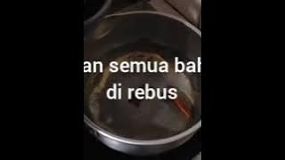 Tutorial membuat bumbu saos/racikan tembakau alami