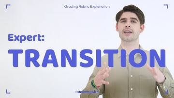 "Hummingbird AI Grading Rubric Explained- Expert Level : Transition"