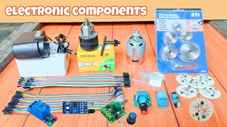 Electronic Components Unboxing || diy projects kit || Cheapest electronics in online || Makerbazar